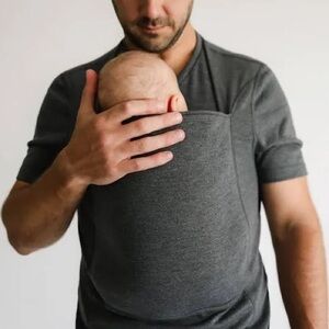 Lalabu mens baby wearing shirt